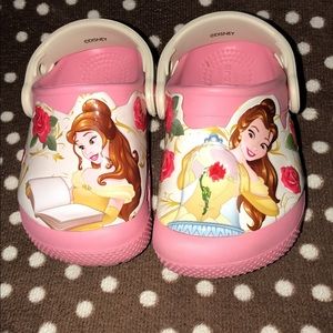 Belle Beauty & The Beast Crocs